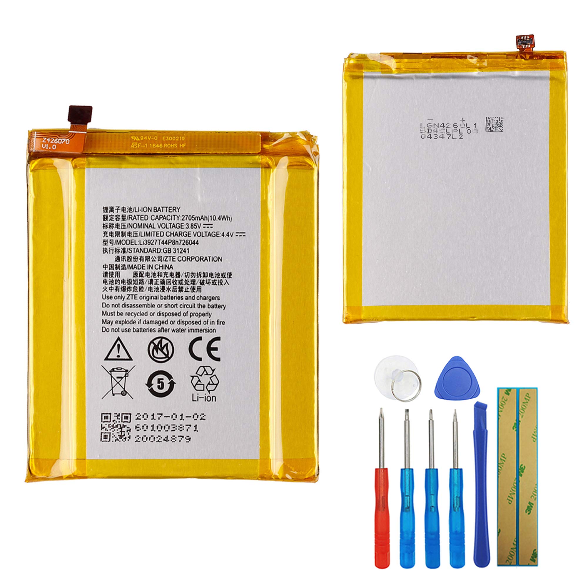 Amazon.com: E-YIIVIIL New Replacement Battery Li3927T44P8h726044